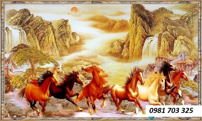 Tranh gạch mã đáo thành công