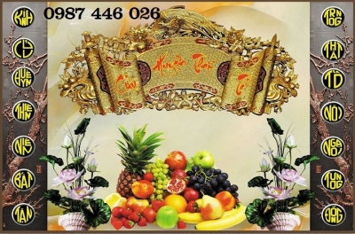 Gạch tranh phòng thờ HP9824