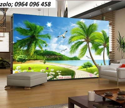 Tranh gạch 3d phong cảnh biển - DS2