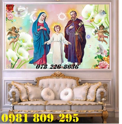 Gạch tranh 3d thiên chúa - tranh công giáo