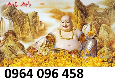 Tranh gạch phật di lặc - KNN65