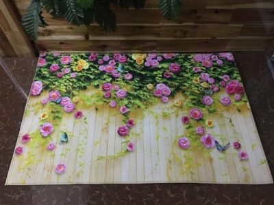 Tranh hoa hồng 3d - tranh gạch 3d hoa hồng - LCCX3