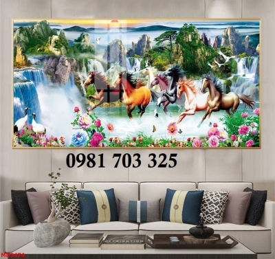 Tranh gạch bát mã