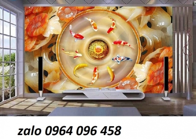 Gạch tranh 3d phòng khách - MNN05