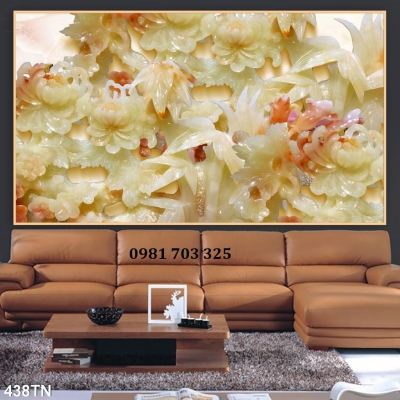 Tranh gạch sứ ngọc 3D đẹp