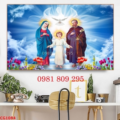 Gạch ốp 3d công giáo , tranh đẹp