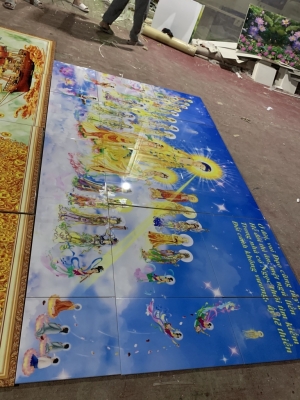 Tranh gạch 3d sản xuất theo yêu cầu