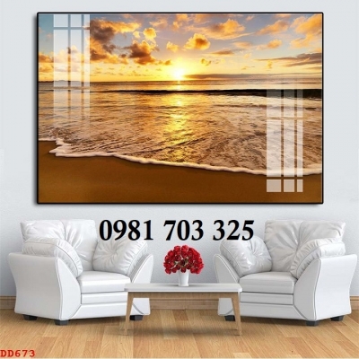 Tranh gạch 3D cảnh biển đẹp