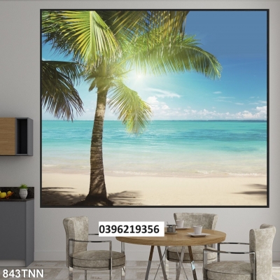 Tranh phong cảnh thiên nhiên đẹp trang trí 3d