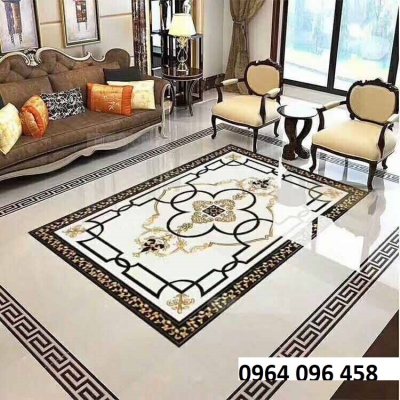 gạch thảm trang trí phòng khách - SXD22