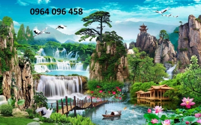 Tranh gạch 3d ốp tường ngoài trời - 332SB