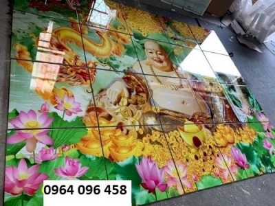 Tranh gạch 3d thần tài - CBX44