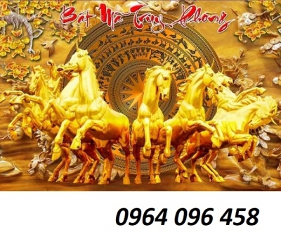 Tranh gạch 3d mã đáo thành công - 7000MN