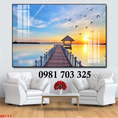 Tranh gạch phong cảnh biển