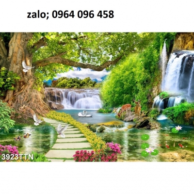 Tranh gạch 3d phong cảnh - DMMB74
