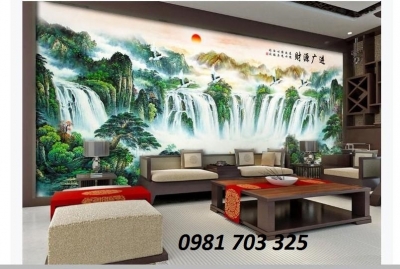 Tranh gạch men 3D phong cảnh