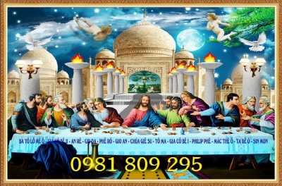 Tranh gạch ốp tường công giáo 12 tông đồ