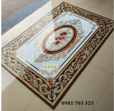 Thảm gạch đẹp sang trọng trang trí