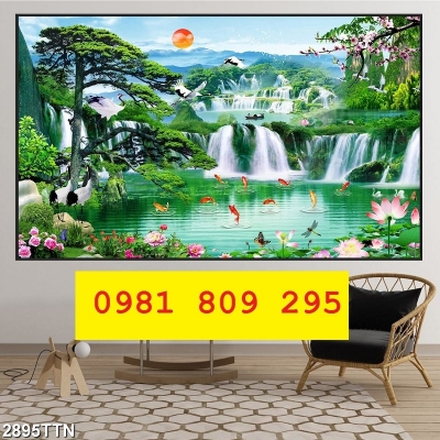 Gạch tranh phong cảnh đẹp