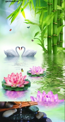 Tranh gạch 3d trang trí tường nhà - DCC33