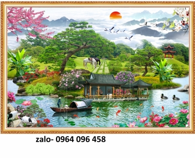 Tranh 3d - tranh gạch 3d - gạch tranh 3d - LCDX4