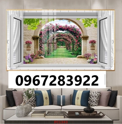 Tranh gạch trang trí đẹp phong cảnh
