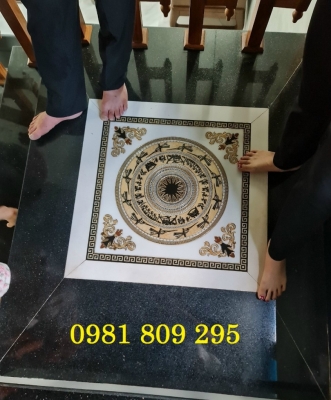 Thảm gạch lát nền , gạch thảm  trống đồng cầu thang