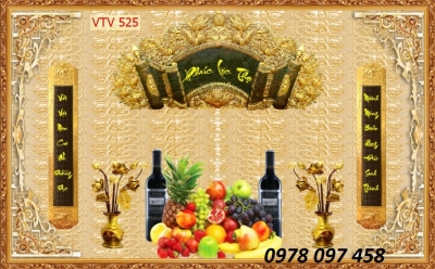 Tranh Đức Lưu Quang phòng thờ
