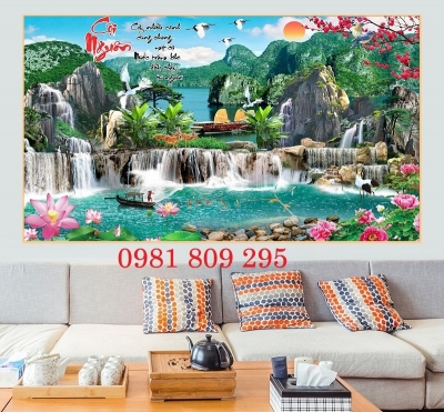 Tranh ốp tường- gạch tranh trang trí HP2054