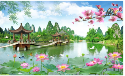 Tranh gạch đẹp ốp tường