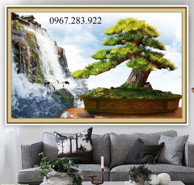 Tranh gạch trang trí- Tranh cây cảnh