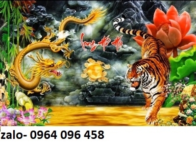 Tranh gạch 3d rồng hổ - CNBM03