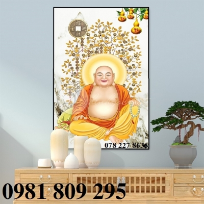 Tranh 3d thần tài- gạch tranh 3d