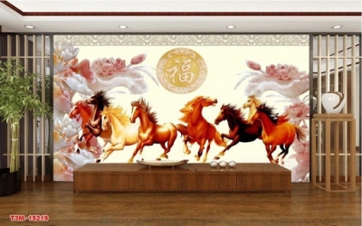 Tranh gạch mã đáo thành công 3d - 5d - GDZ211