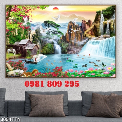 Gạch tranh ốp tường , gạch tranh 3d