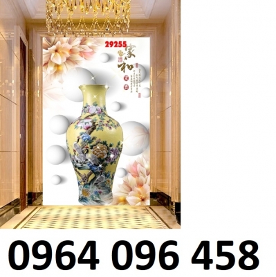 tranh gạch men dán tường phong thủy - VV65