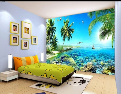 Tranh gạch 3d phong cảnh biển - HFS2