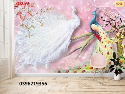 Gạch tranh 3D hình công phượng đẹp