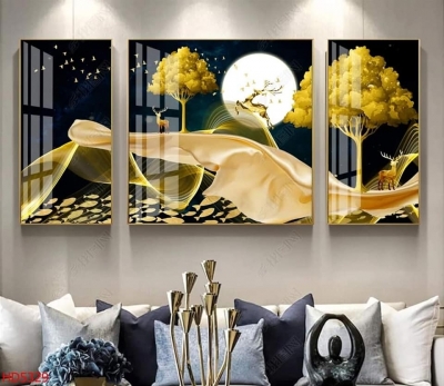 Gạch tranh dán tường