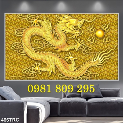 Tranh rồng phượng - gạch tranh ốp tường HP32322