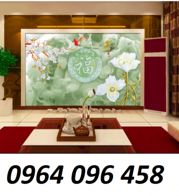 Tranh gạch bóng kính 3d - DVVB7