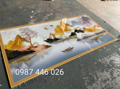 Gạch ốp tường, tranh trang trí 3d
