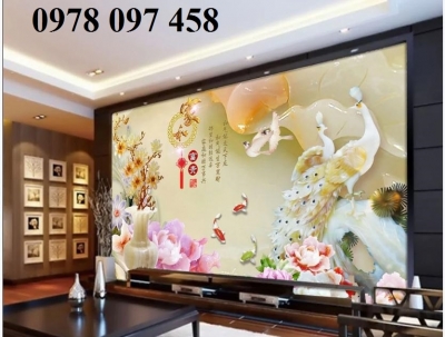 Gạch tranh ốp phòng đẹp