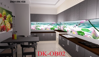 Tranh gạch 3d trang trí bếp - HDCX55
