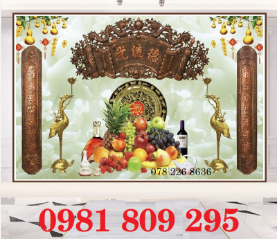 Gạch , gạch ốp tường 3d phòng thờ Hn8383