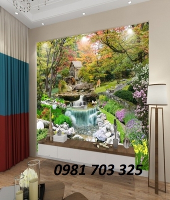 Gạch tranh 3D ốp tường