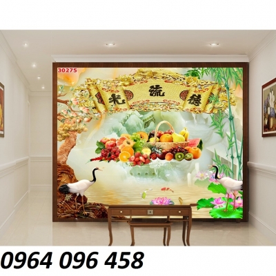 Tranh gạch 3d phong thủy phòng thờ - SX52