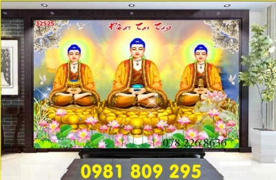 Tranh Phật giáo - gạch tranh 3d