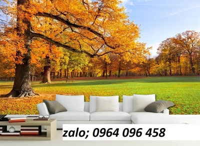 Gạch tranh 3d phong thủy mệnh hỏa - DZ211