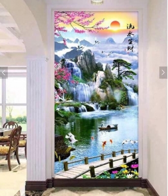 Tranh khổ dọc ốp tường